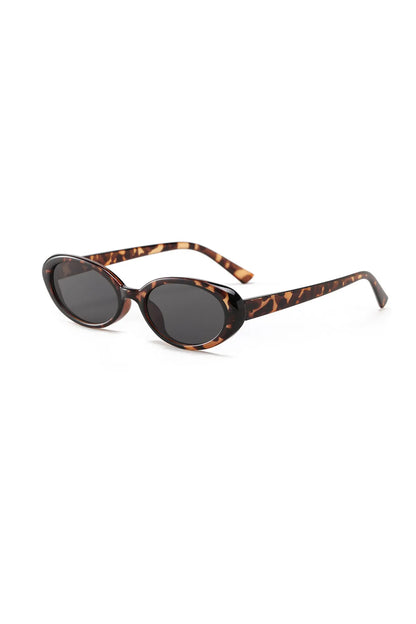 RetroSun Slim Leopar Desenli Güneş Gözlüğü